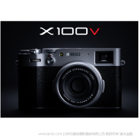 富士（FUJIFILM）X100V 數碼相機 旁軸 2610萬像素 人文掃街 銀色