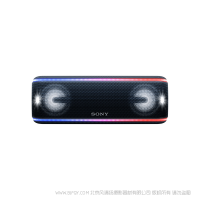索尼 sony SRS-XB41 防水重低音無線揚聲器 黑色 LIVE SOUND現場音效 / 酷炫燈光 Party booster / 揚聲單元尺寸：約 58mm / 隨機配件：交流電源適配器 / 保修卡 / 電池續(xù)航：約 24H / 為手機充電：有