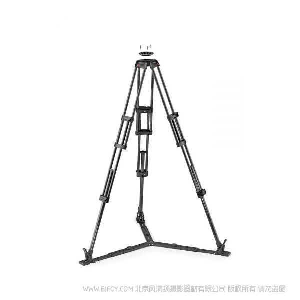 曼富圖 MVTTWINGC 碳纖維雙管攝像三腳架 (帶地置伸展器和100轉75mm轉換器)