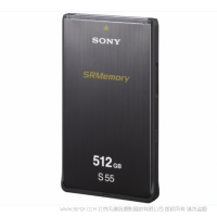 索尼 SR-512S55(SR512S55) SRMemory 卡，512 GB 容量和 5.5 Gbps 寫入速度  SR 記憶卡 閃存卡 存儲