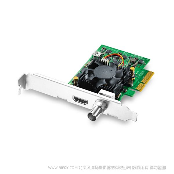 BMD DeckLink Mini Monitor 4K 配有6G?SDI和新型HDMI 2.0a接口,可讓您從計算機上監看高達2160p30的所有格式