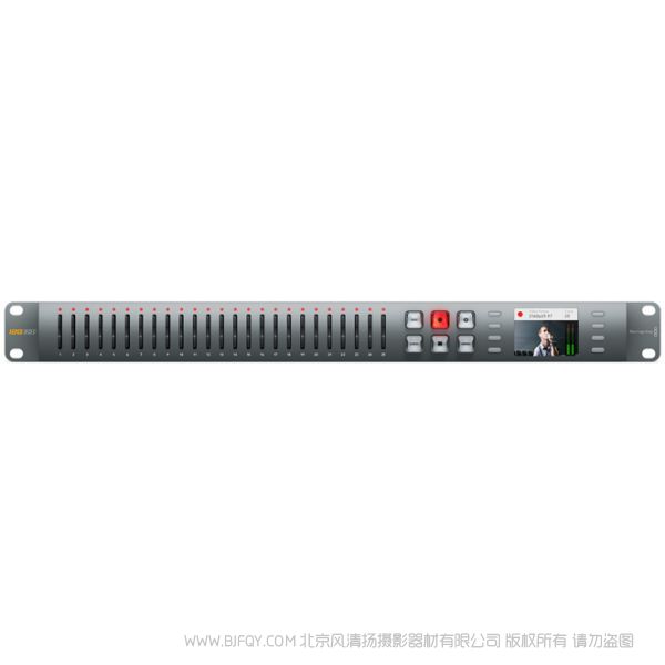 BMD Blackmagic Duplicator 4K 12G-SDI設計、25個SD卡錄機及內置H.264和H.265硬件編碼器 可接力錄制,也可復寫記錄