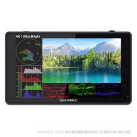 FEELWORLD 富威德 LUT6S 6寸2600nits HDR/3D LUT 4K觸摸攝影監視器帶波形圖矢量圖直方圖 3G-SDI 4K HDMI輸入輸出 1920X1080 IPS屏
