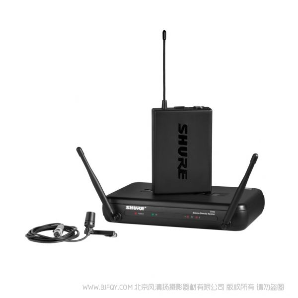 Shure 舒爾 SVX14/CVL 無線演示系統(tǒng) 無線領夾麥克風一拖一