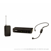Shure 舒爾 BLX14/PGA31 帶有PGA31頭戴式話筒的無線耳機系統(tǒng) 無線頭戴麥克風(fēng)一拖一套包