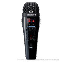 Zoom M4 MICTRAK 內(nèi)置時間碼發(fā)生器32 位浮動 4 軌記錄器 手持麥克風錄音機 