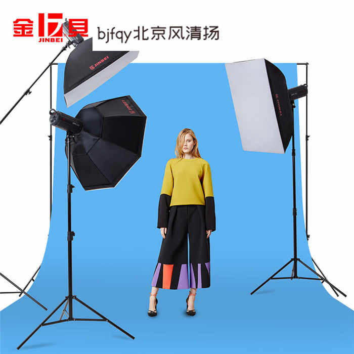 金貝DPEII600W400W攝影燈專業(yè)攝影棚套裝閃光燈淘寶服裝人像產品