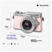松下（Panasonic）DC-GF9K微型單電套機（12-32mm鏡頭）4K美顏自拍神器、觸摸翻轉屏、WIFI傳輸 櫻花粉